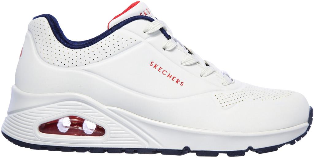 Sneakers Skechers Uno - Stand On Air Women White/navy/red