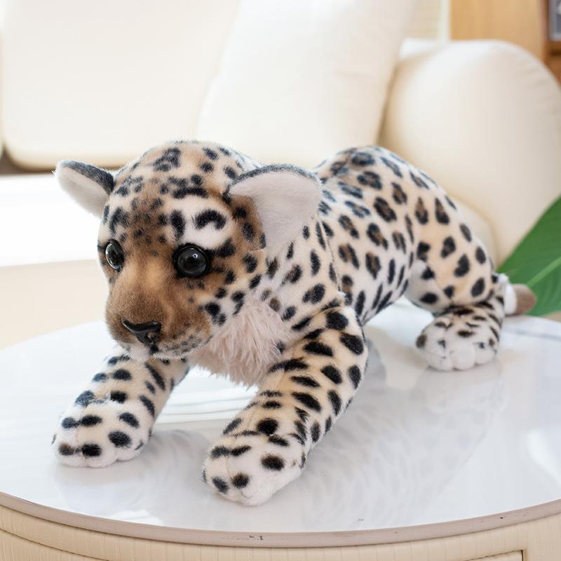 

Леопард Тигр Лев Лесное Животное Плюшевая Игрушка Кукла Подарок Декоративная Подушка 39cm/15.35in леопардовый