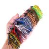 HENJIA 1 Pcs 10g Spinnerbait Buzzbait Anti-barb Fishing Lures Black Large Mouth Bass Fish Beard Pike Rubber Jig  Fishing Tackle