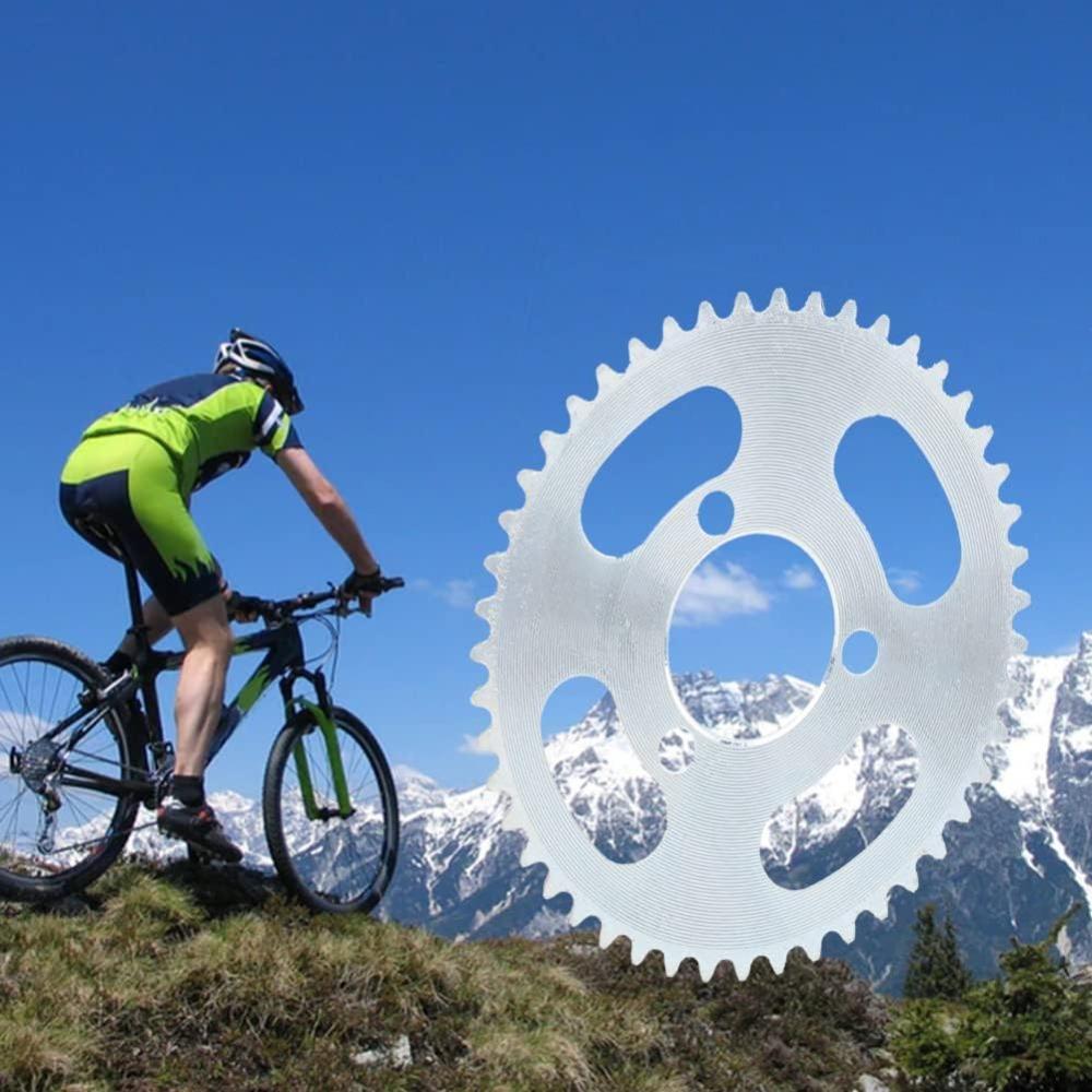 Easy Install Electric Scooter Sprocket 45# Steel 25H Chain Sprocket Durable Kart Sprocket Karts