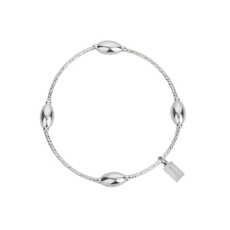 

XANADU SILVER OVAL BRACELET OS