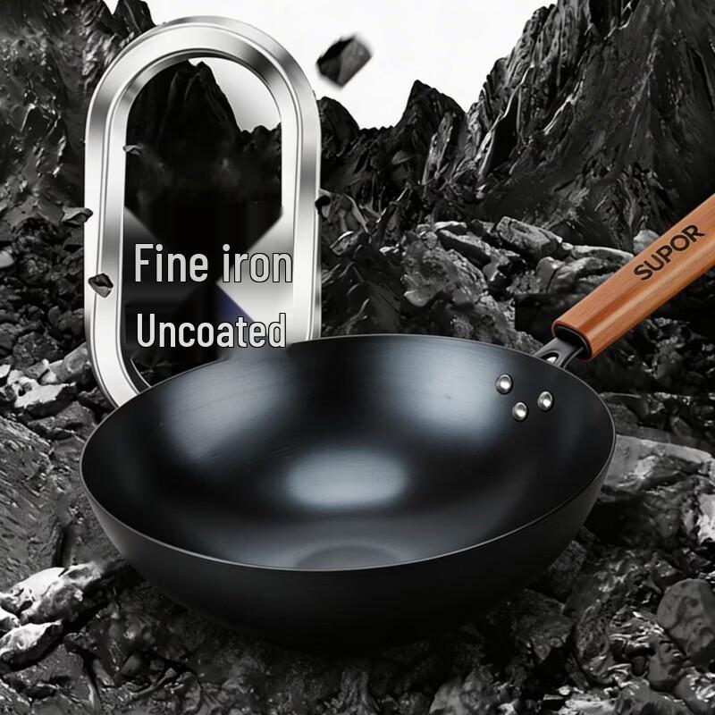 Чугунный вок SUPOR True Fire 32 см