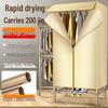 Compact Home Clothes Dryer - Quick Dry & Wardrobe-Friendly