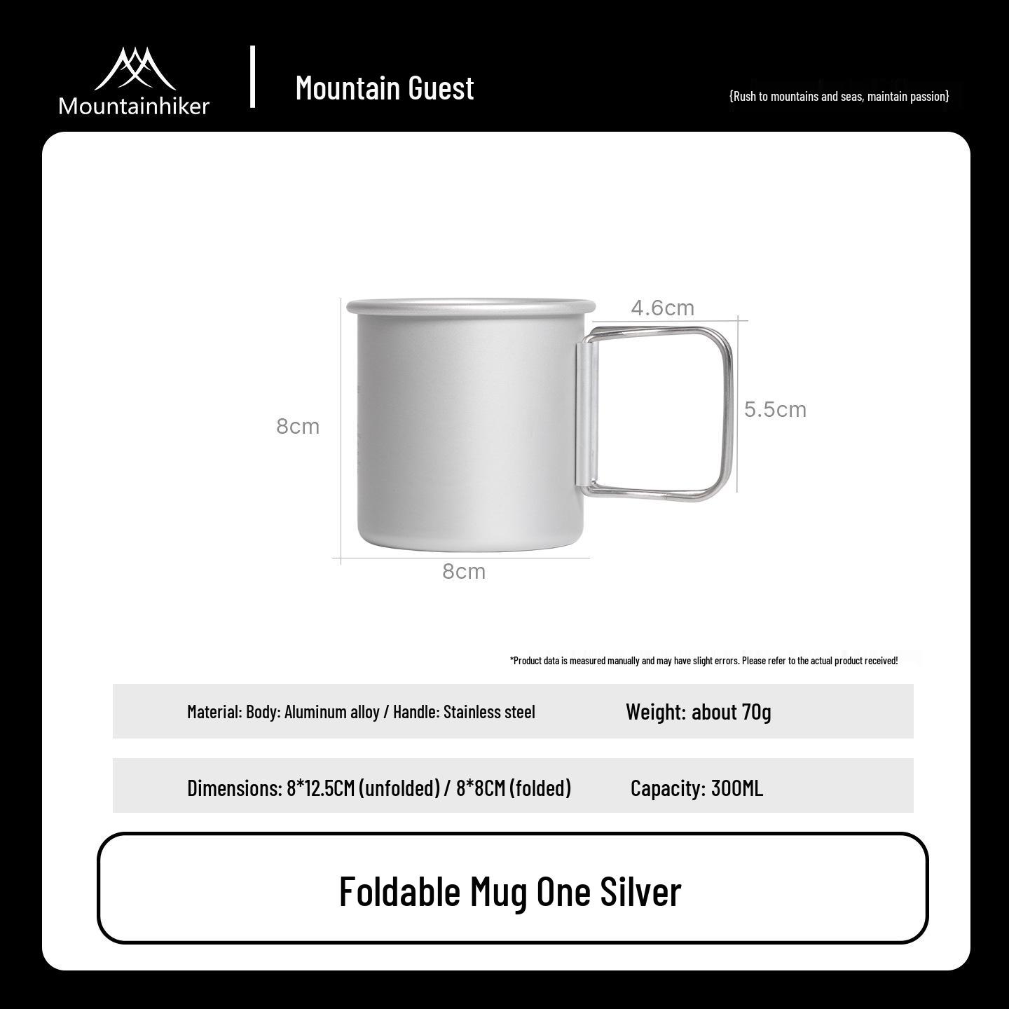 Ultralight Aluminum Folding Camping Mug