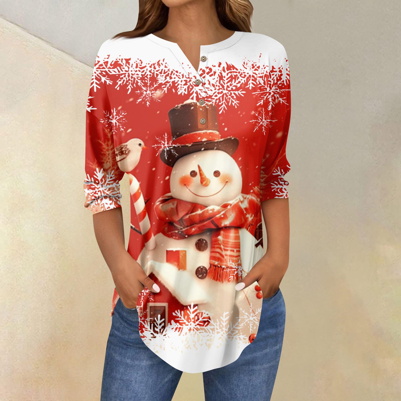 

Футболки женские осенние повседневные рубашки с длинным рукавом 3/4 на пуговицах толстовка винтажный топ пуловер XL киноварь