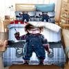 New Bride Of Chucky 3D Print Bedding Set Duvet Covers Pillowcases One Piece Comforter Bedding Sets Bedclothes Bed K598