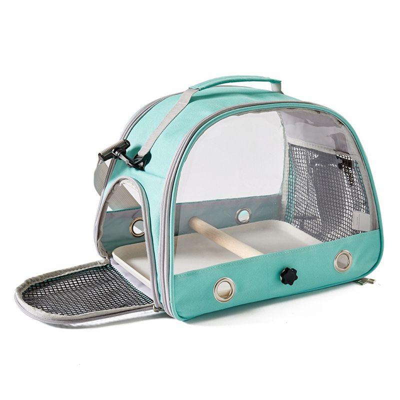 

Portable Oxford Cloth Bird Bag, Parrot Pigeon Small Pet Bag For Going Out зелёный