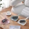 Compact Broom & Dustpan Set, Desktop Sweeper for Hair & Dust, Small Plastic Cleaning Tools
