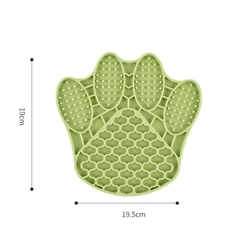 Dropshipping Small Medium Dog & Cat Treat Dispenser Fish Shape Silicone Slow Food Bowl Puppy Lick Mat Pet Supplies