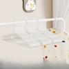 10Pcs Plastic Suit Coat Hangers Heavy Duty Clothes Hangers Shirt Jacket Hanger with Round Notches for Dress Closet Hangers