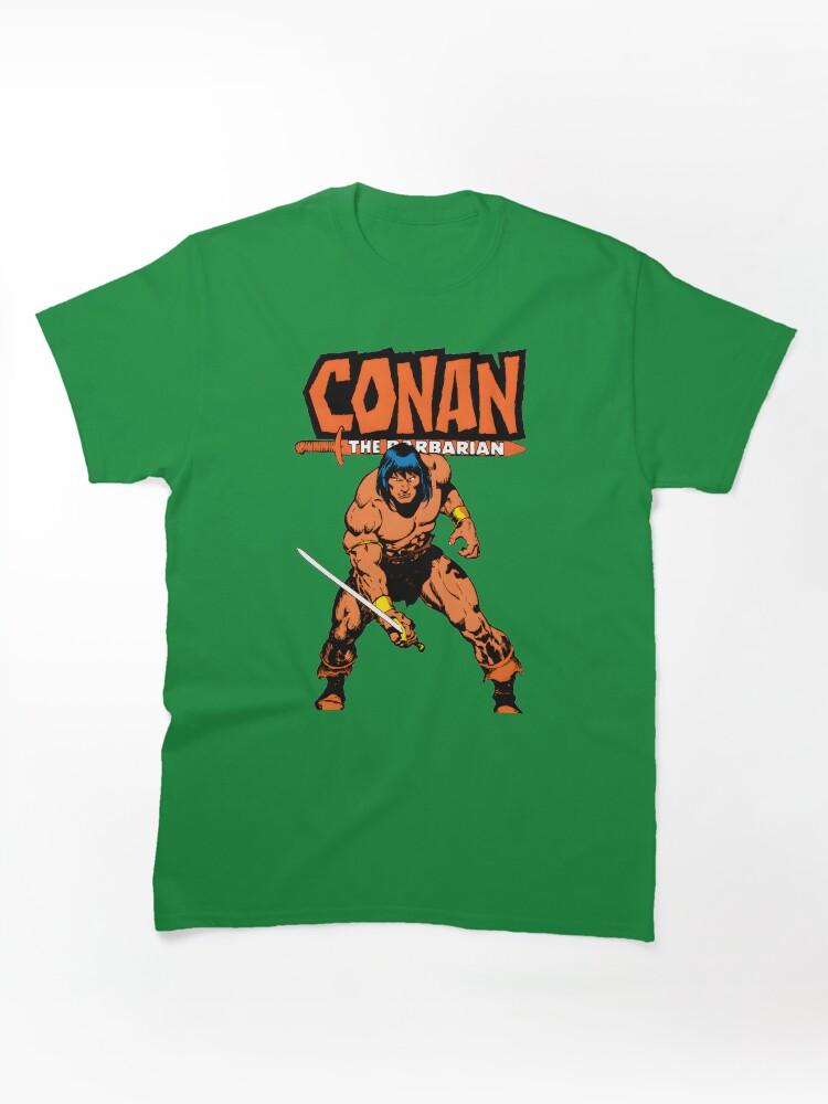 Conan the Barbarian The Barbariann Comic Art Classic Unisex T-Shirt