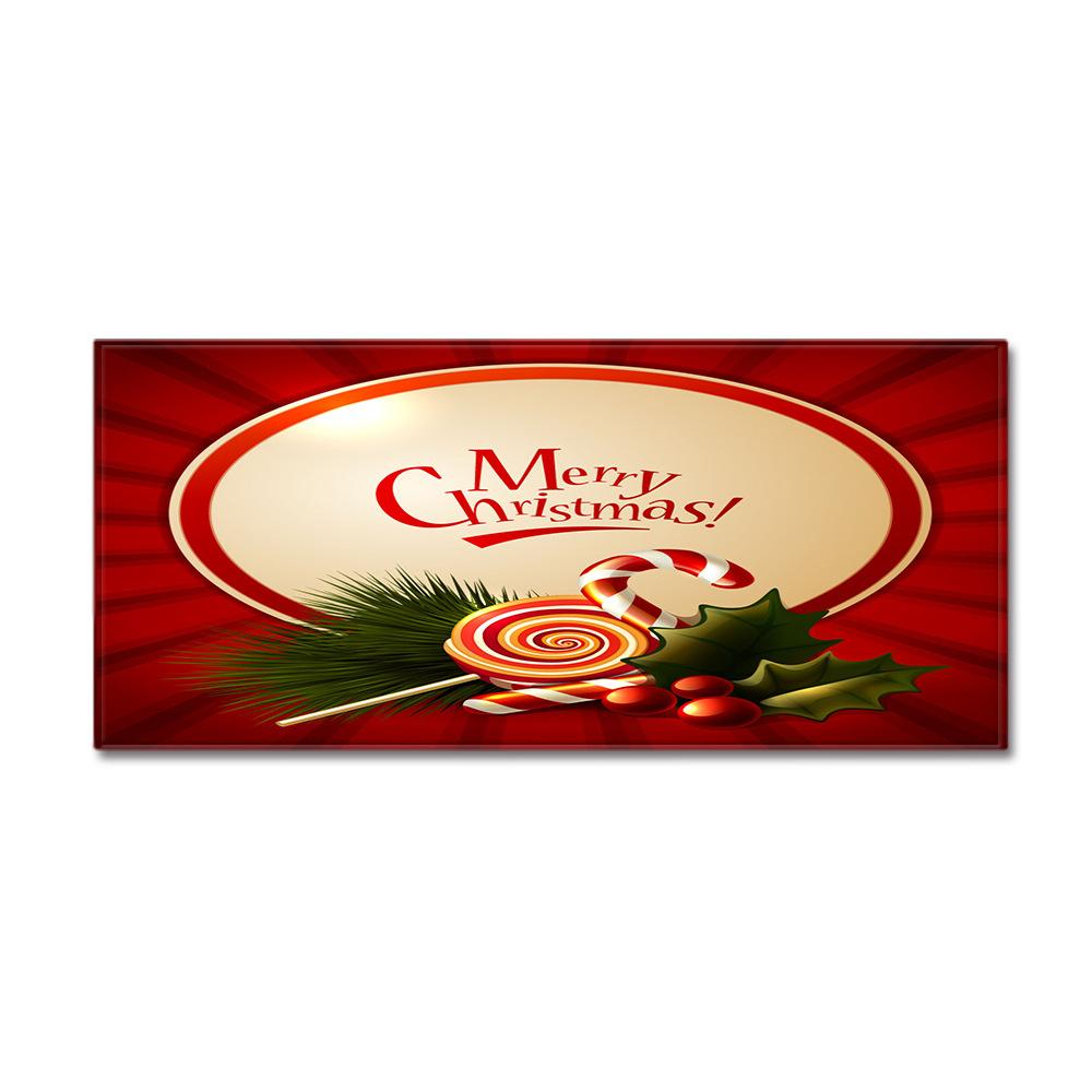 Christmas Kitchen Sand Carpet Doormat Long Floor Mat