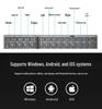 New B089 Portable Folding Wireless Bluetooth Keyboard, Universal Compatibility for Tablets, Phones, and Laptops