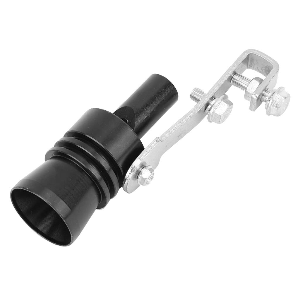 Siren Tube Whistle Aluminum Alloy Bottle Auto Remodeling Parts TC XL (Black)
