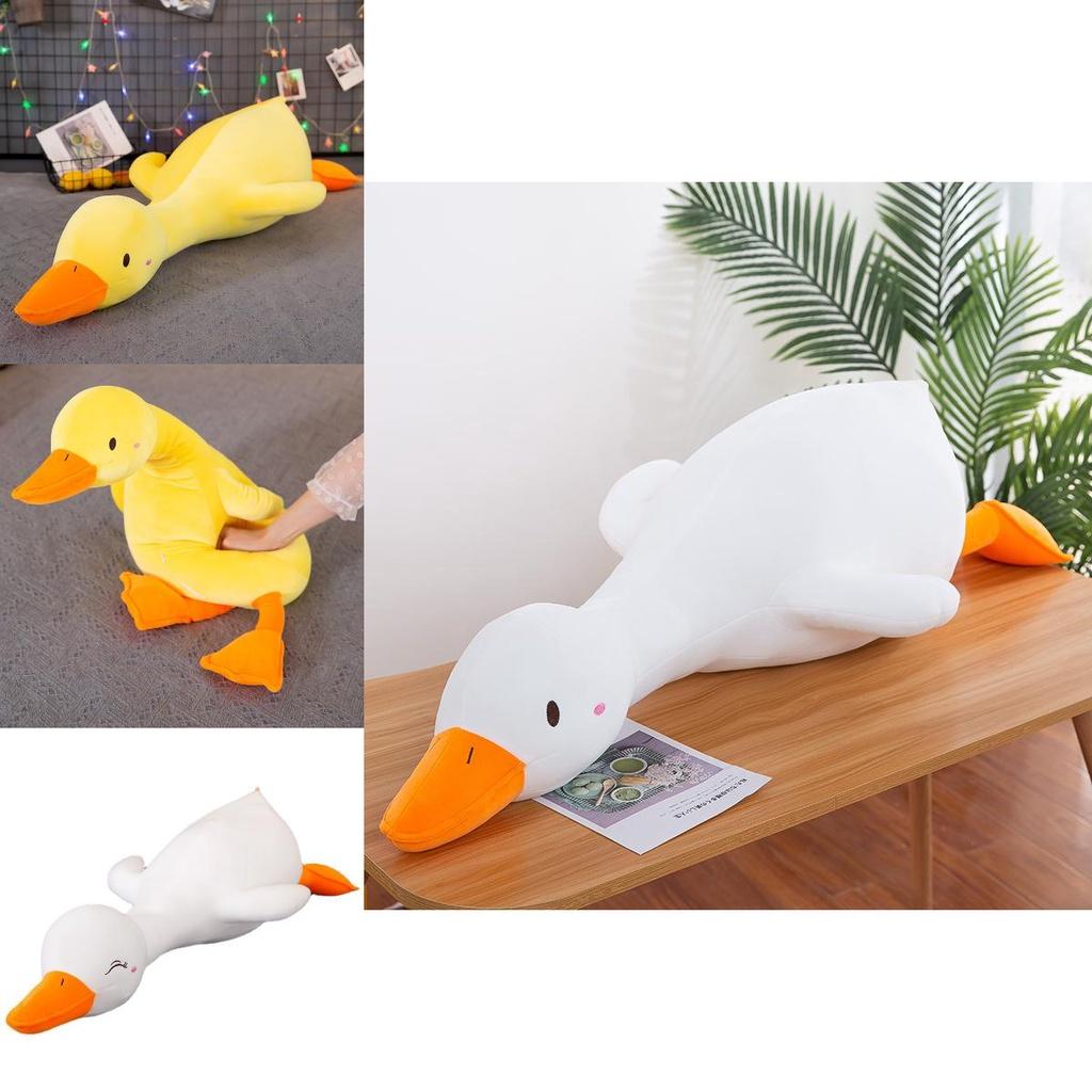 Super Soft Plush Duck Goose Stuffed Toy For Kids 25.6-63in Ideal Gift For Birthday Or Christmas
