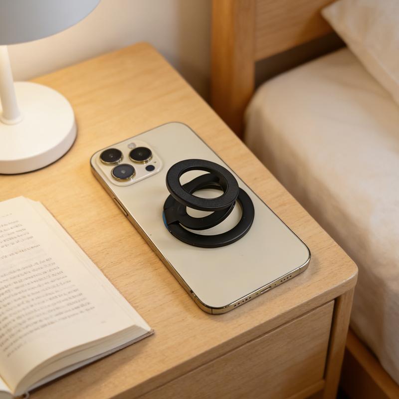 Doppelseitiger Starker Magnetischer Ständer für Magsafe 360° Drehung Fingerring Schnalle Handy Super Magnet Ständer für iPhone 17 16