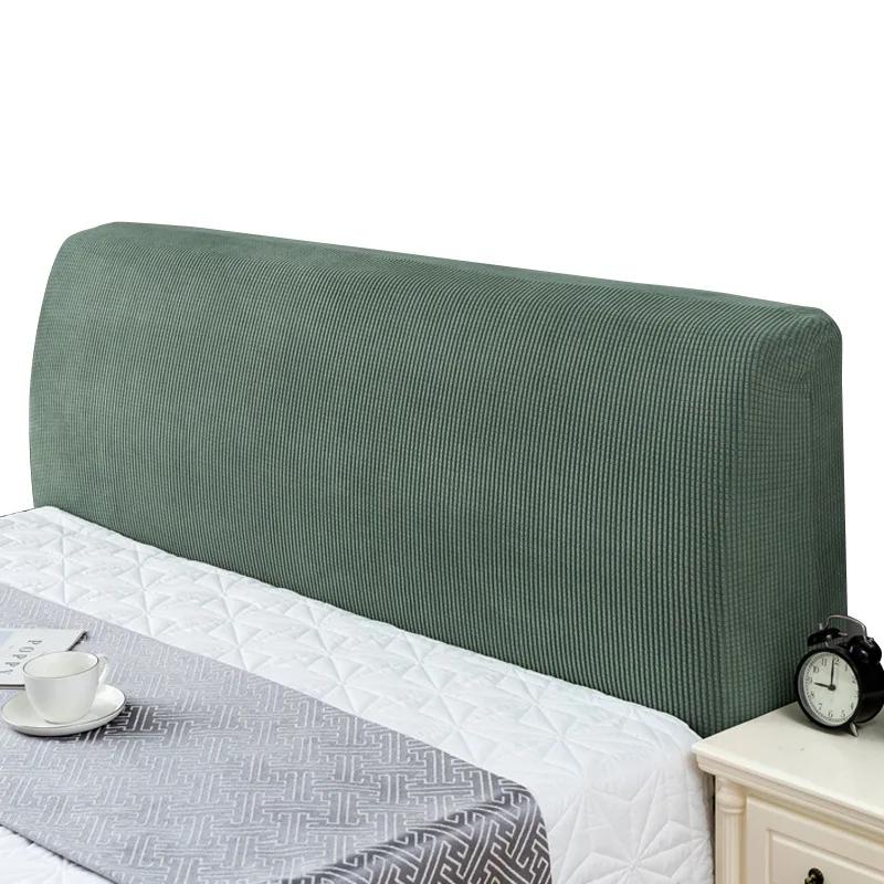 Funda para cabecero Cubiertas para cabecero de cama Cubierta de cama elástica engrosada Protección trasera Cubierta antipolvo para habitación de hotel en casa