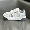 Board Shoes Spring New Leather Breathable Platform Sports Casual Shoes Cs