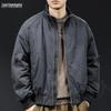 Men's Winter 2025 American-Style White Duck Down Jacket, Stand Collar, Thickened Warm Short Jacket, Plus Size, Trendy Brand.