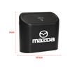 Car Vehicle Case Storage Box Black ABS Square Pressing Trash Can For Mazda 3 6 CX5 2 CX3 CX9 MX5 RX8 Axela Demio MS CX5 2 Axela Demio Atenza MS GJI GH
