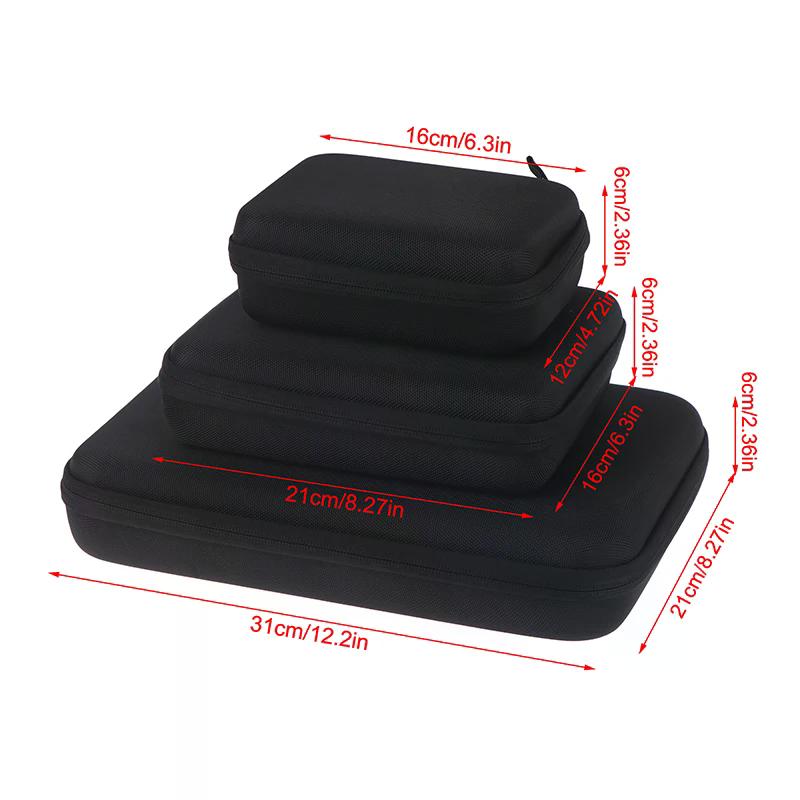 Custodia per Action Cam Antiurto Impermeabile Scatola Portaoggetti Borsa da Viaggio Portatile Custodia per Trasporto Per 12 11 10 9 8 7 Accessori per Fotocamera
