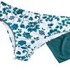 2025 European & American Print Lace-Up Bikini: Sexy Three-Piece Swimsuit Women's Beachwear