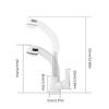 Bathroom Pull Out Faucet Lift Up And Down Basin Faucet Rotatable Mixer Tap Stretchable Lavatory Sink Mixer Faucet
