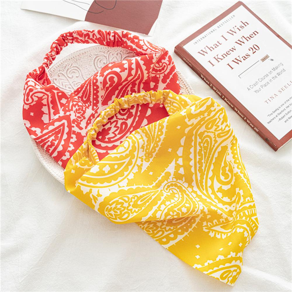 

Band Hair Accessories Vintage Printed Women Turban Triangle Hair Scarf Headwrap Bandana Hairband
