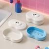 High-value Large Drain Soap Box with Lid Student Dormitory Soap Storage Box Household