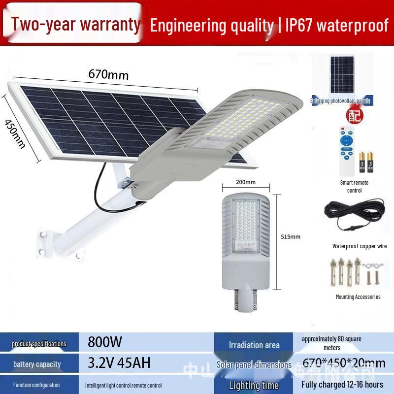 Super Bright High-Power Flying Eagle Solar Street and Courtyard Light