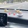 Car Cartoon Phone Holder for Navigation - Creative Air Vent Suction Cup Mount Stand, Rotating Gravity Support Multi-Function Bra