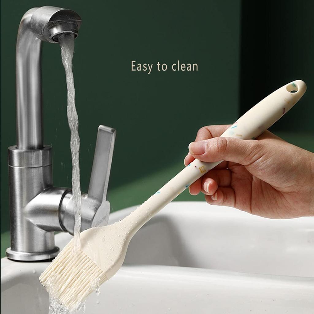 Food Silicone Applicator Brush, Heat Resistant Pastry Brush, Oil Brush, Butter Sauce Marinade Brush