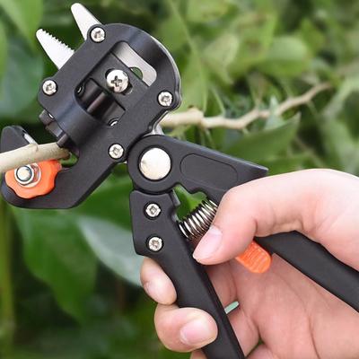 2 In 1 Grafting Tool Pruner Replacement Grafting Knife Grafting Garden Clips for Fruit Tree Grafting Pruner Tool