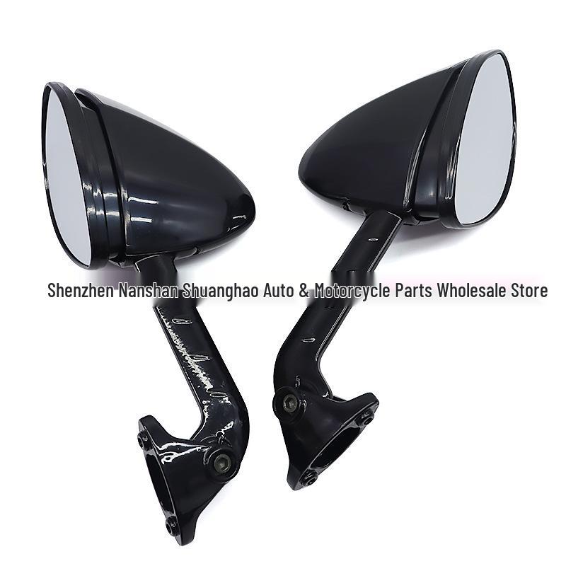 Kawasaki ZX14R Sports Car Rearview Mirror - Wide Field Reflective Design