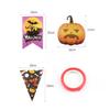 New Halloween Cat Collars Kawaii Elastic Pet Headwear Cute Pumpkin Dog Necklace