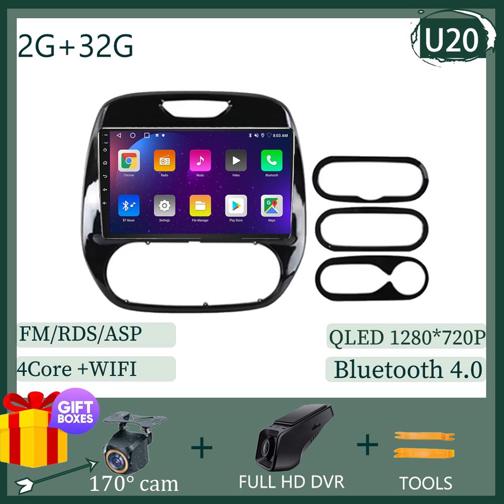 Android 14 For Renault Kaptur Captur 2016-2019 Video Gps WIFI RDS BT Multimedia Car Minitor DSP Navigation 5G NO 2DIN DVD Car