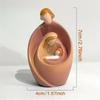 Christ Birth Ornament Gift Abstract Nativity Scene Holy Family Resins Figurines Statue Decoration Catholic Figures