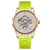 ONOLA Four-Leaf Clover Automatic Mechanical Watch - Unisex Waterproof with Rubber Strap