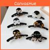 Chic Acetate Flower And Bow Hair Clamps In Colorful White And Tortoise Shell Styles