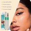 The Zephoco Three-Dimensional Natural Four-Pronged Eyebrow Pencil Is Light Brown And Can Hold Makeup For Daily Use Without Easily Smudding. It Is Easy