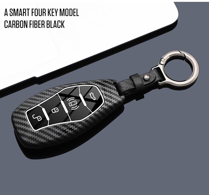 newCar Key Case For Hongqi HS5 H5 H9 HS7 H7 L5 HS3 L9 2023 2024 2025 Classic Protection Keyless Cover Shell Fob Bag Accessories