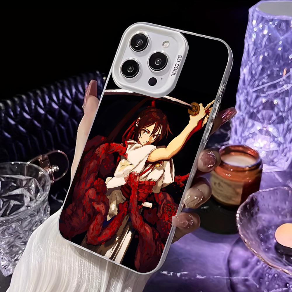 

Hell s Paradise Sagiri Phone Case for iPhone 17 16 15 14 13 12 11 X XR XS Air Pro Max Plus White Colorful Silver Cover iPhone 16e