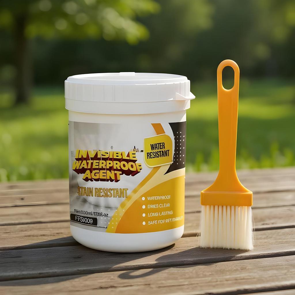 Waterproof Sealant 100g with Brush Anti-Leakage Coating Invisible Adhesive for Roof, Bathroom, Floor Repair, Wall, Window, Base