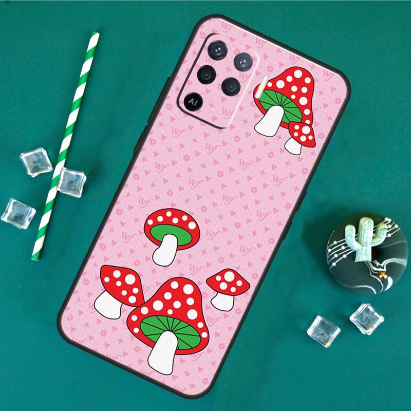 

Hippie Mushroom Frog shrooms Case For Oppo A17 A15 A40 A60 A80 A16 A76 A96 A18 A38 A58 A78 A98 A91 A57 A74 A94 A54S Cover OPPO A60 4G