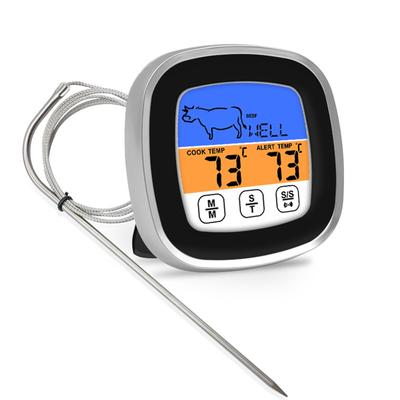 Digitales Fleischthermometer zum Kochen, intelligentes Lebensmittelthermometer mit großem LCD-Display