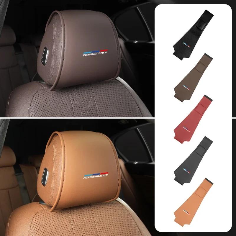 Nový potah opěrky hlavy autosedačky Ochrana proti špinění Polštářek na krk Příslušenství Pro BMW E46 E90 E60 F10 E39 F30 E30 G30 E53 F31 G2