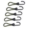 10pcs Tent Elastic Rope with Hook Camping Tent Fixation Elastic Rope Accessories
