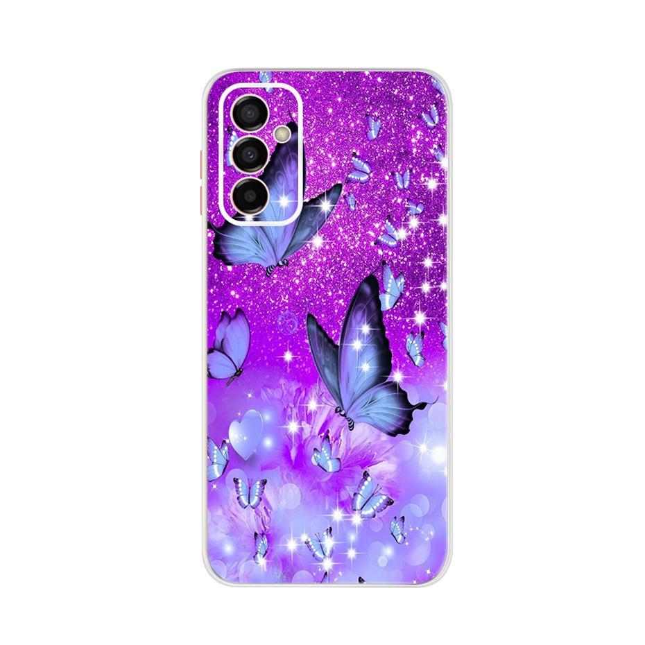 Měkké silikonové pouzdro pro telefon Samsung Galaxy M23 Nárazník Průhledný TPU zadní kryt pro Samsung M23 M 23 5G SM-M236B Fundas