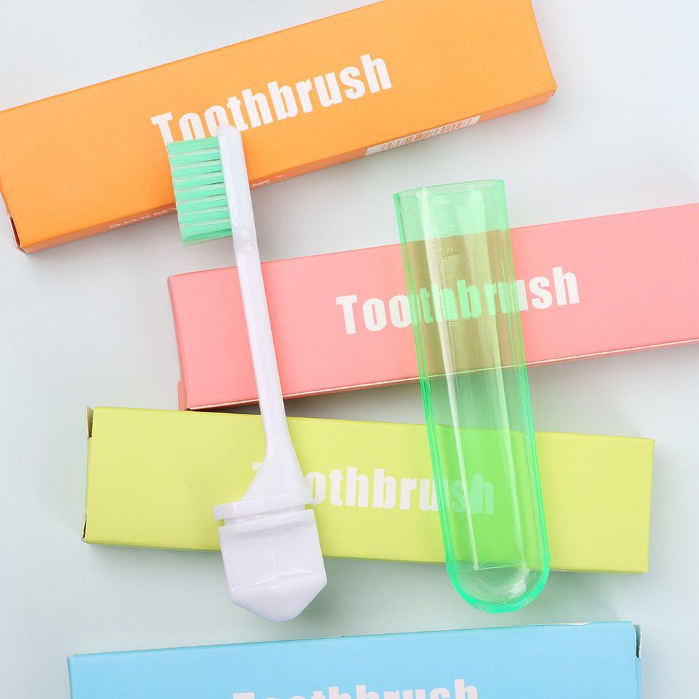 Hot Sale Folding Portable Travel Toothbrush Outdoor Camping Soft Tooth Brush Oral Cleaning Hygiene Tool Business Trip Toothbrush