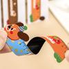 Cartoon Long Dog Magnetic Bookmark Ruler, Cute Student, High Appearance Level, Flexible Ruler, Irregular-shaped Magnetic Straight Ruler